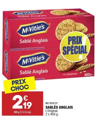 Sablés anglais