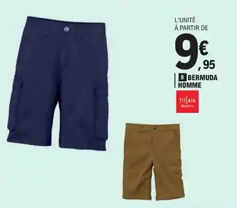 E.Leclerc BERMUDA HOMME offre