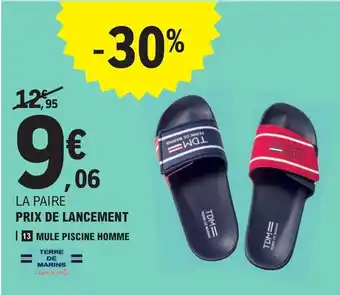 E.Leclerc MULE PISCINE HOMME offre