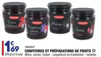 ALDI Confitures et préparations de fruits offre