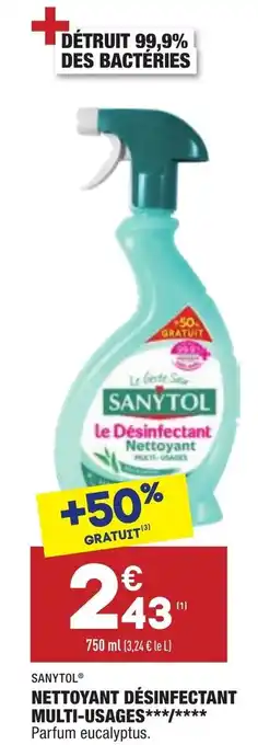 ALDI Nettoyant désinfectant multi-usages offre