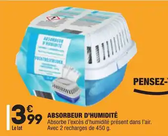 ALDI Absorbeur d'humidité offre
