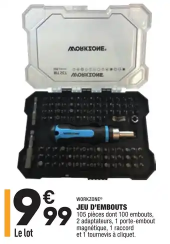 ALDI Jeu d'embouts offre