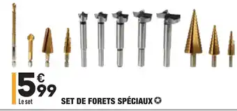 ALDI Set de forets spéciaux offre