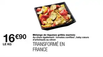 Monoprix Mélange de légumes grillés marinés offre
