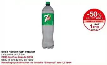 Monoprix Soda "Seven Up" regular offre