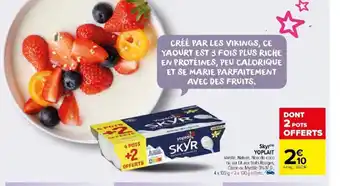 Carrefour Market Yoplait SKYR offre