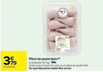 Carrefour Drive Pilons de poulet blanc offre