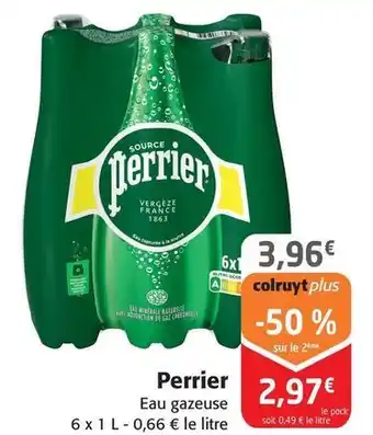Colruyt Perrier - eau gazeuse offre