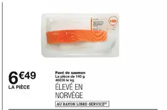 Monoprix Pavé de saumon offre