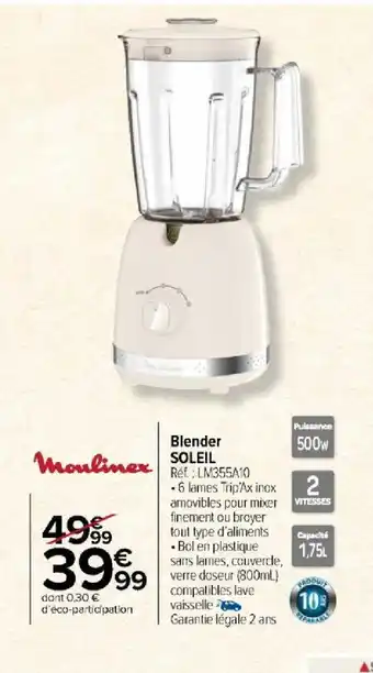 Carrefour Market Blender offre
