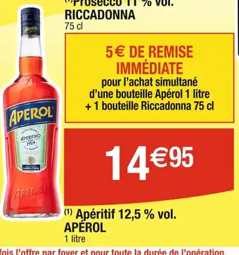 APÉROL Apéritif 12,5 % vol