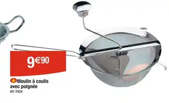 Cora x Carrefour Moulin à coulis avec poignée offre