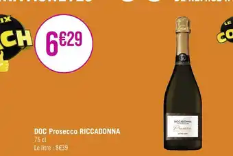Géant Casino RICCADONNA DOC Prosecco offre