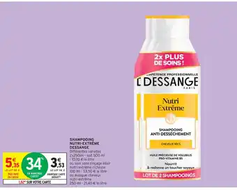 Intermarché DESSANGE SHAMPOOING NUTRI-EXTRÊME offre