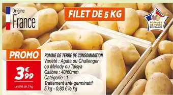 Netto POMME DE TERRE DE CONSOMMATION offre