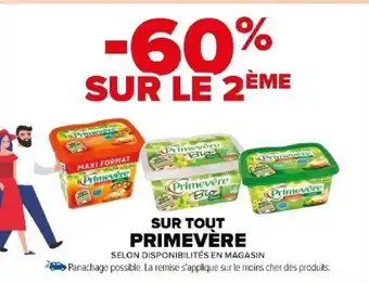 Carrefour SUR TOUT PRIMEVÈRE offre