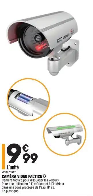 ALDI Caméra Vidéo Factice offre