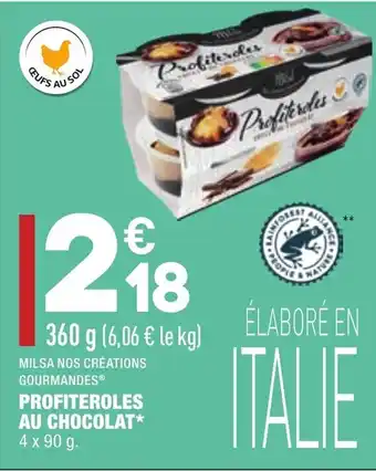 ALDI Profiteroles Au Chocolat offre