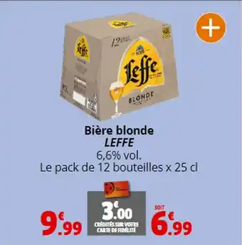 Coccimarket Bière blonde LEFFE 6,6% vol. offre