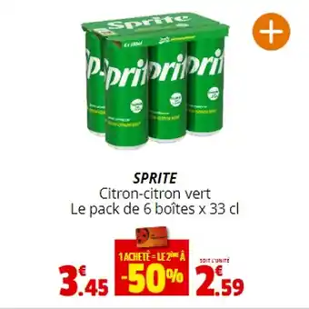 Coccimarket SPRITE offre