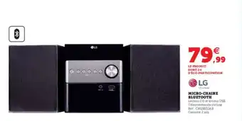 Super U Micro-Chaine Bluetooth offre