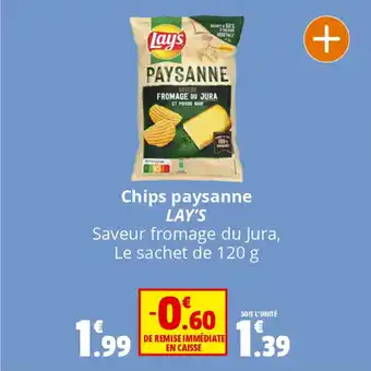 Coccinelle Express Chips paysanne LAY'S offre