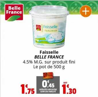Coccinelle Supermarché Faisselle BELLE FRANCE offre