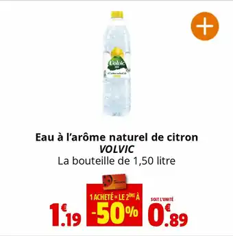 Coccinelle Supermarché Eau à l'arôme naturel de citron VOLVIC offre