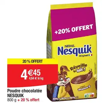 Migros Poudre chocolatée NESQUIK offre