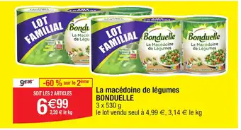 Migros La Macédoine de Légumes BONDUELLE offre