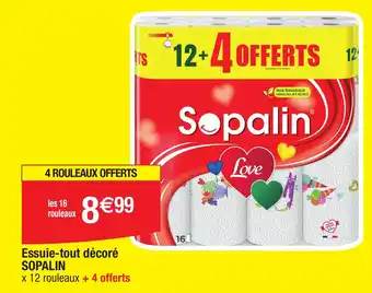 Migros Essuie-tout décoré SOPALIN offre