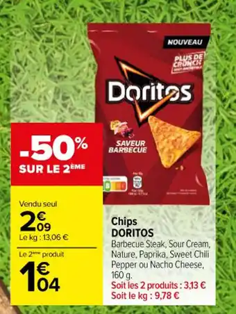 Carrefour Market Chips DORITOS offre