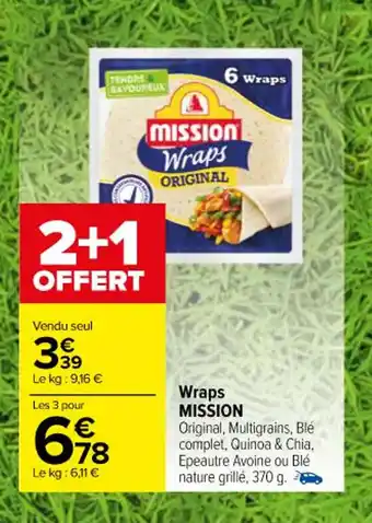 Carrefour Market Wraps MISSION offre