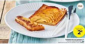 Carrefour Market Tartelette fine aux pommes offre