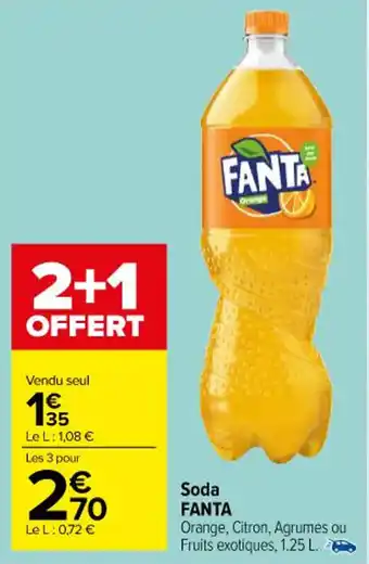 Carrefour Market Soda FANTA offre