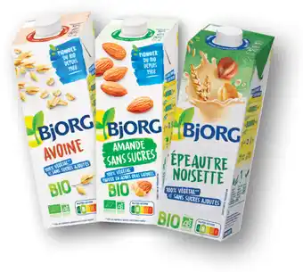 Carrefour Market BJORG SUR TOUTES LES BOISSONS VÉGÉTALES offre