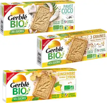 Carrefour Market GERBLÉ BIO SUR TOUS LES BISCUITS offre