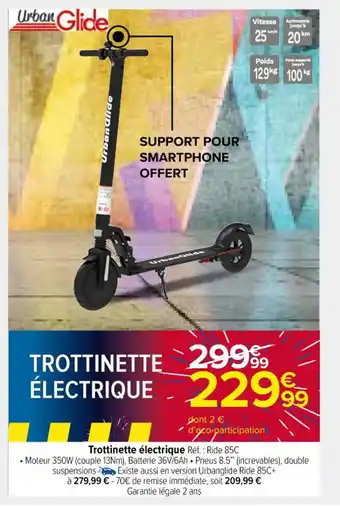 Carrefour Market Trottinette électrique offre