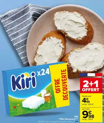 Carrefour KIRI "Offre Découverte "(n) offre