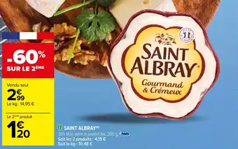 Carrefour SAINT ALBRAY offre