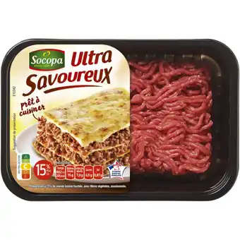 Carrefour Market Viande hachée pur boeuf 15% M.G. SOCOPA offre