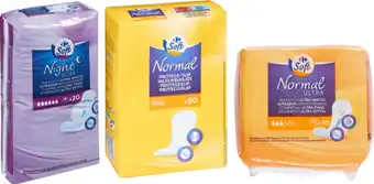 Carrefour Market CARREFOUR SOFT SUR TOUTES LES SERVIETTES HYGIÉNIQUES ET TOUS LES PROTÈGES SLIPS offre