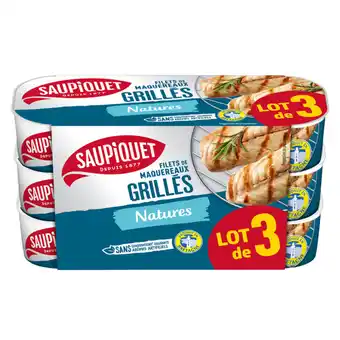 Carrefour Market SAUPIQUET Filets de maquereaux grillés offre