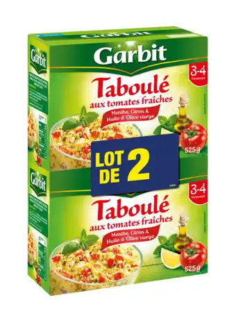 Carrefour Market GARBIT Taboulé offre