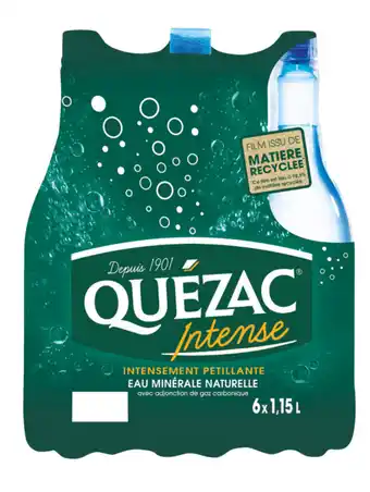 Carrefour Market QUÉZAC Eau minérale naturelle gazeuse offre