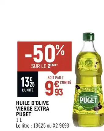 Spar PUGET HUILE D’OLIVE VIERGE EXTRA offre