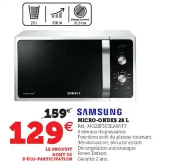 Samsung Micro-Ondes 28L