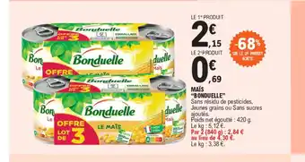 E.Leclerc Mais "BONDUELLE" offre