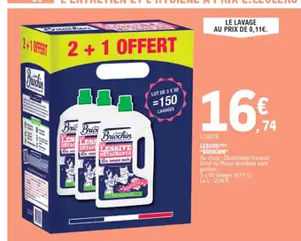 E.Leclerc LESSIVE (1X2) "BRIOCHIN" offre